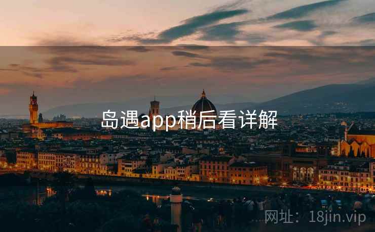 岛遇app稍后看详解