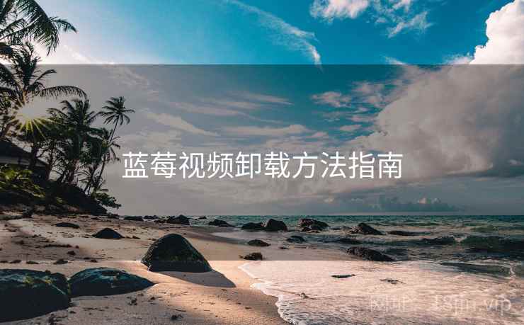 蓝莓视频卸载方法指南