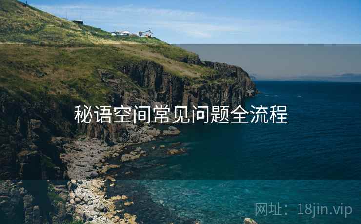 秘语空间常见问题全流程