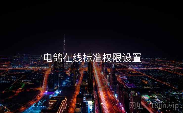 电鸽在线标准权限设置