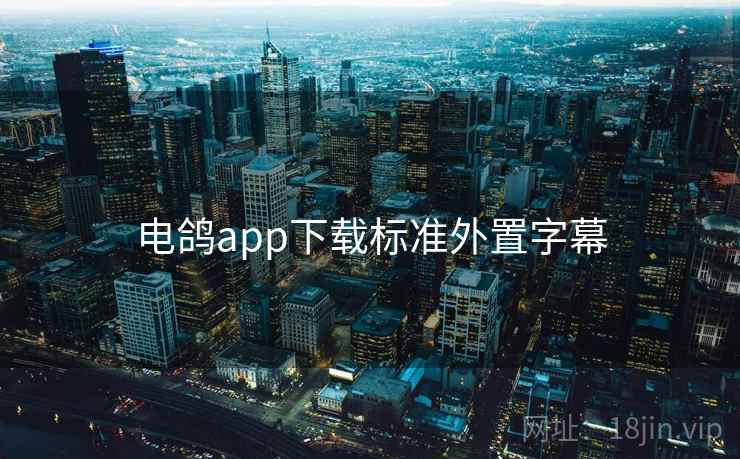 电鸽app下载标准外置字幕